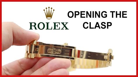 rolex day date armband öffnen|how to open rolex ball.